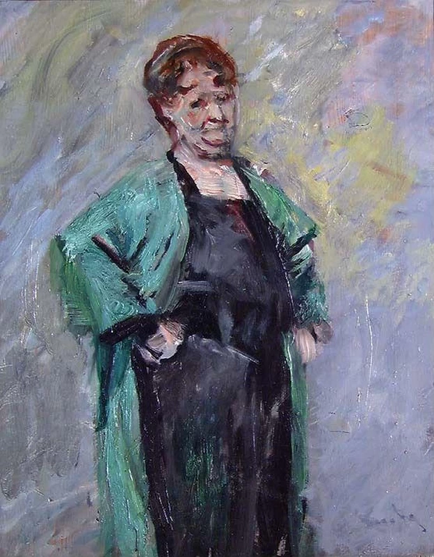 Ritratto della pittrice Marie Hauge - Nasjonalmuseet for kunst, arkitektur og design, Oslo